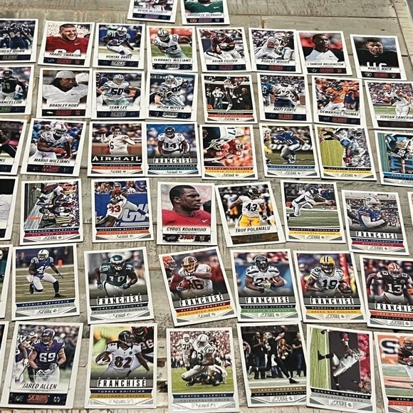 SCORE Panini Football Trading Cards 2013-2014 Lot of 50 - Picture 3 of 4